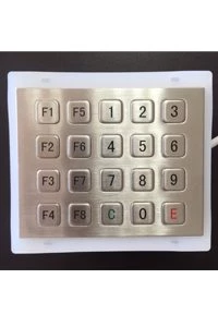 Teclado Metálico Antivandálico
